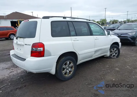 2005 Toyota Highlander V6 из США, поврежденный, VIN JTEEP21A750088746